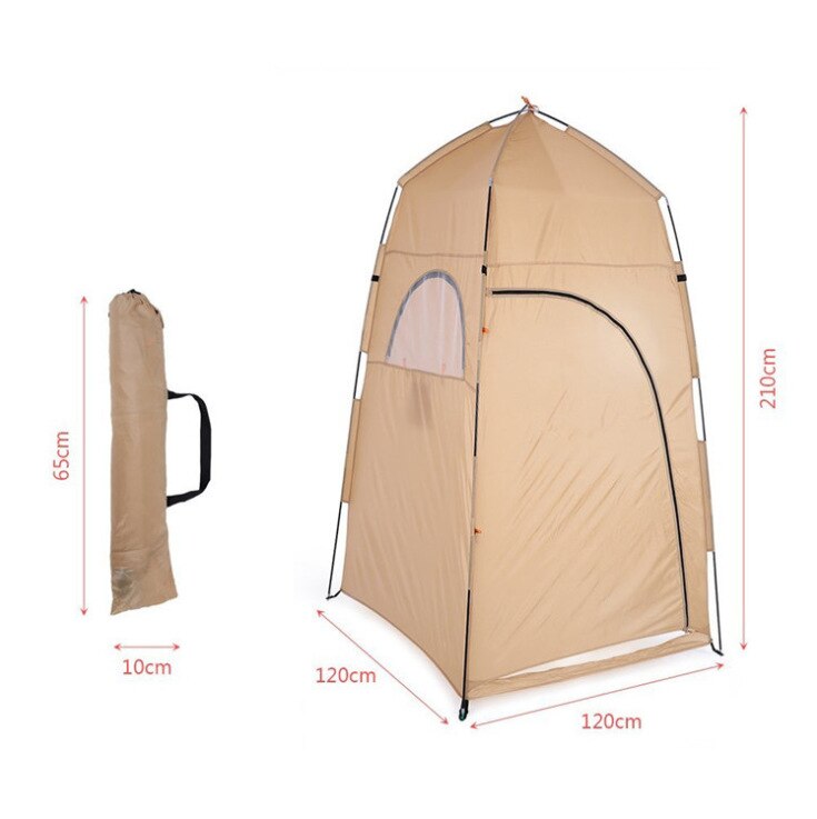 Cheap Goat Tents 2022 Portable Outdoor Camping Tent Shower Tent Bath Changing Fitting Room Tent Shelter Camping Beach Privacy Toilet Camping Tent   